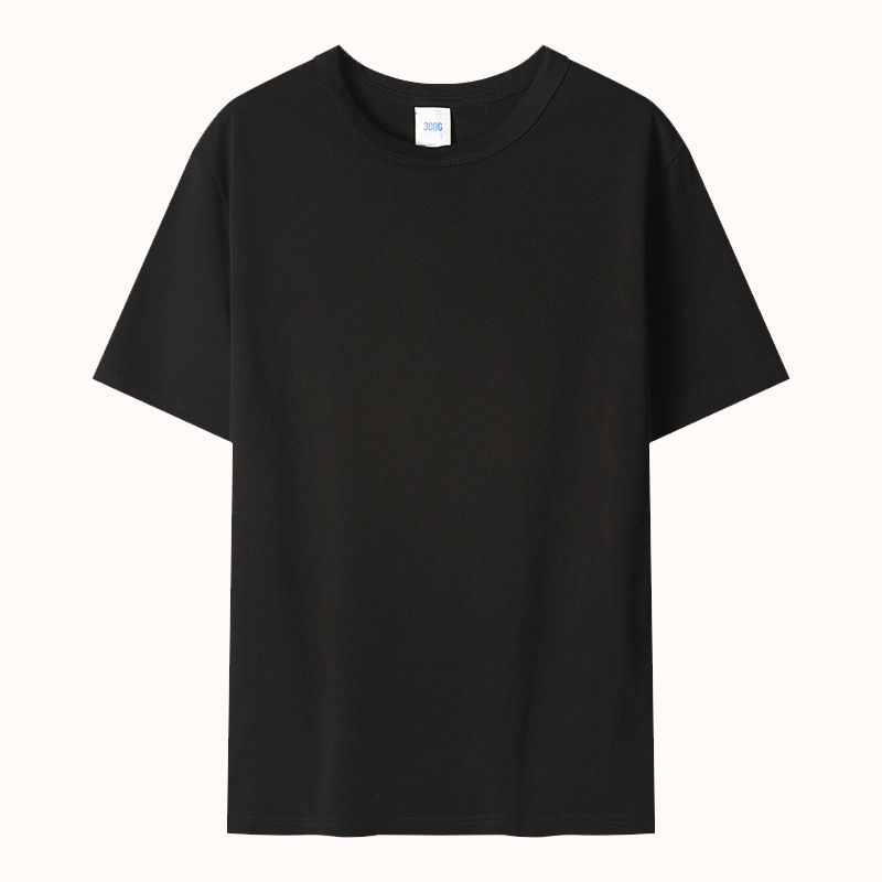 300g Heavyweight Cotton Crew Neck T-shirt