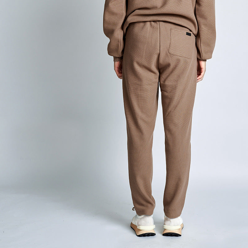 Heavyweight Knitted Cotton Waffle Sweatpant