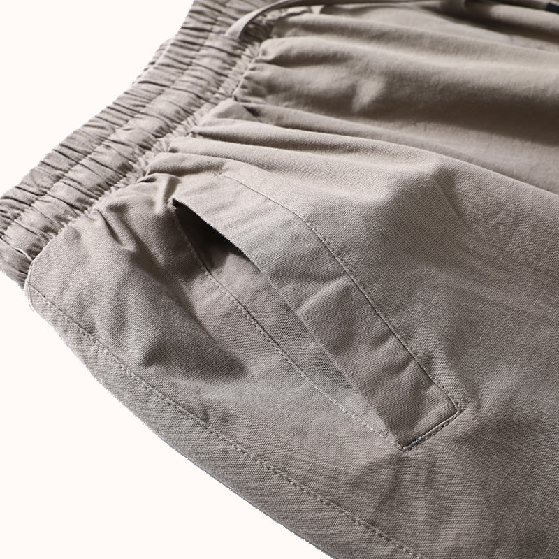 Cotton cargo Straight Loose Fit Pants