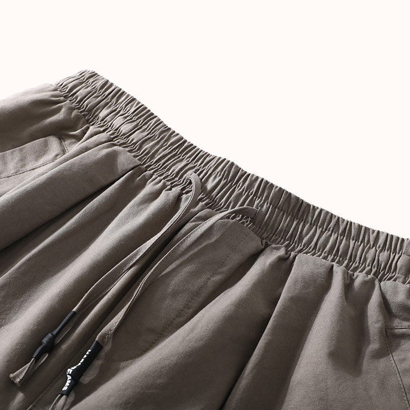 Cotton cargo Straight Loose Fit Pants