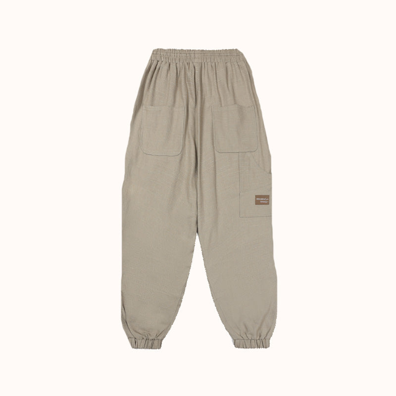 Linen-blend Heavyweight Cotton Jogger
