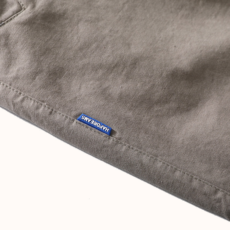 Cotton cargo Straight Loose Fit Pants