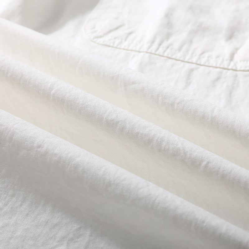 Embroidery Heavyweight Cotton Overshirt