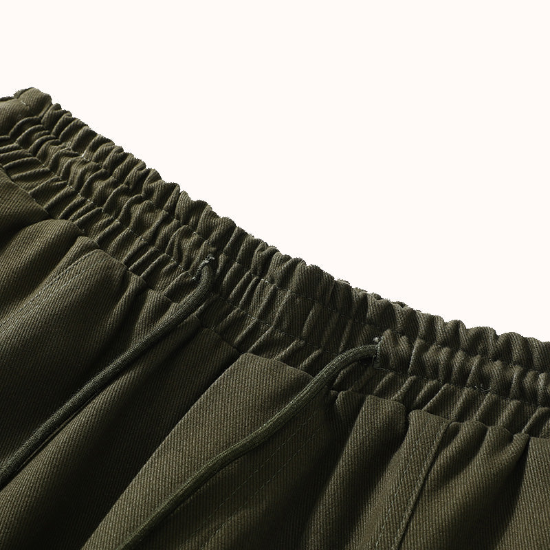 Paneled Heavyweight Cotton Jogger