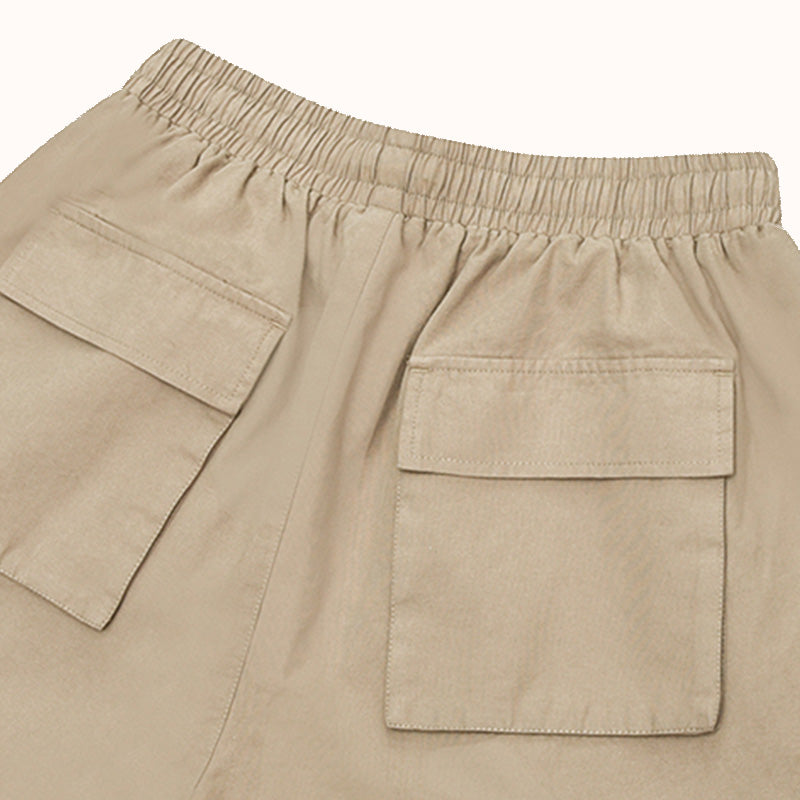 Cotton cargo Straight Loose Fit Pants