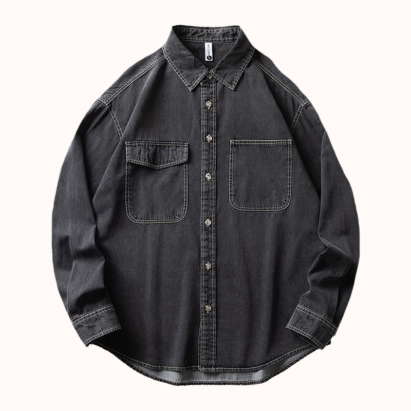 Denim Heavyweight Cotton Overshirt