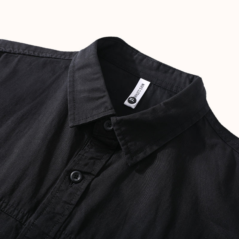 Embroidery Heavyweight Cotton Overshirt