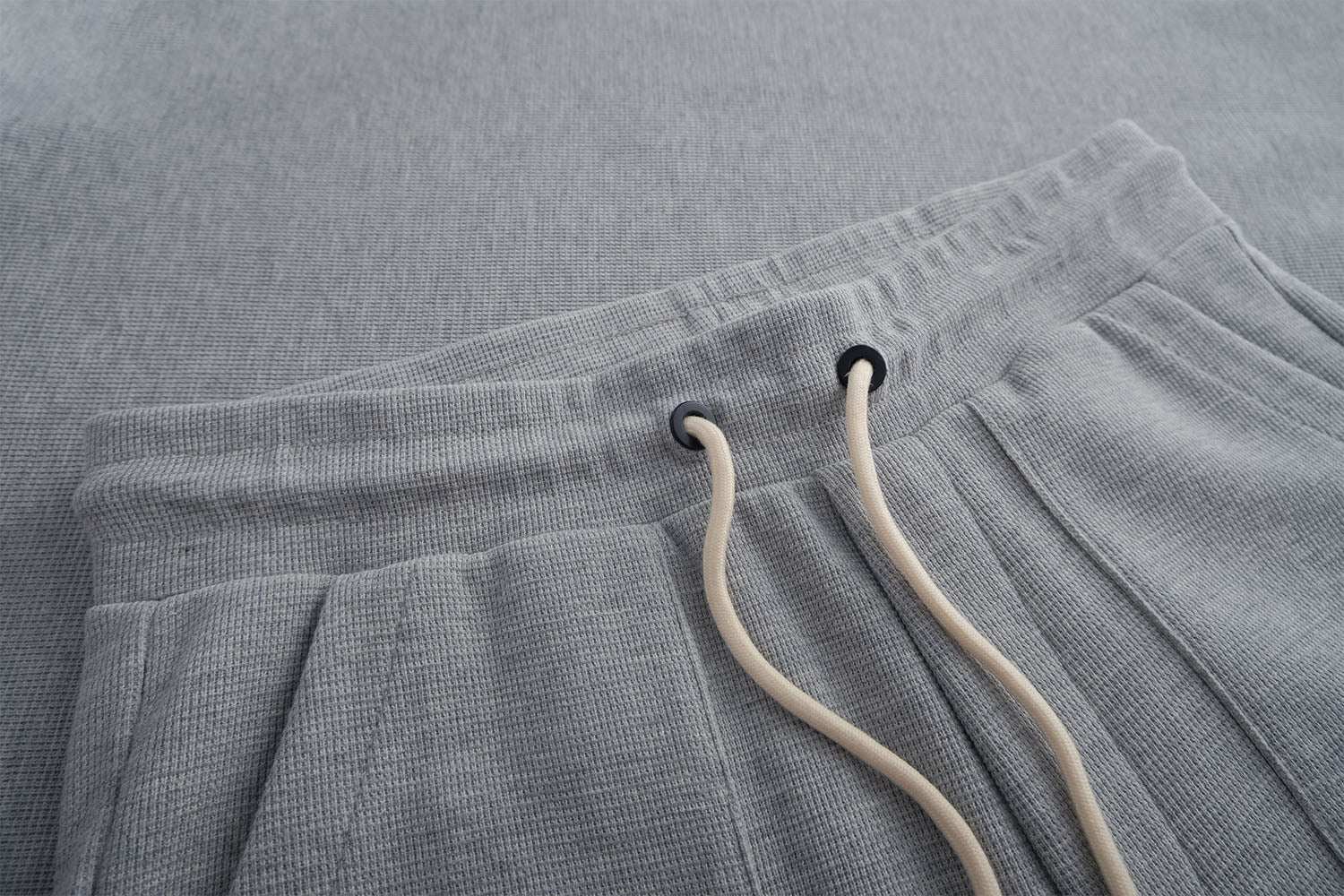 Heavyweight Knitted Cotton Waffle Sweatpant