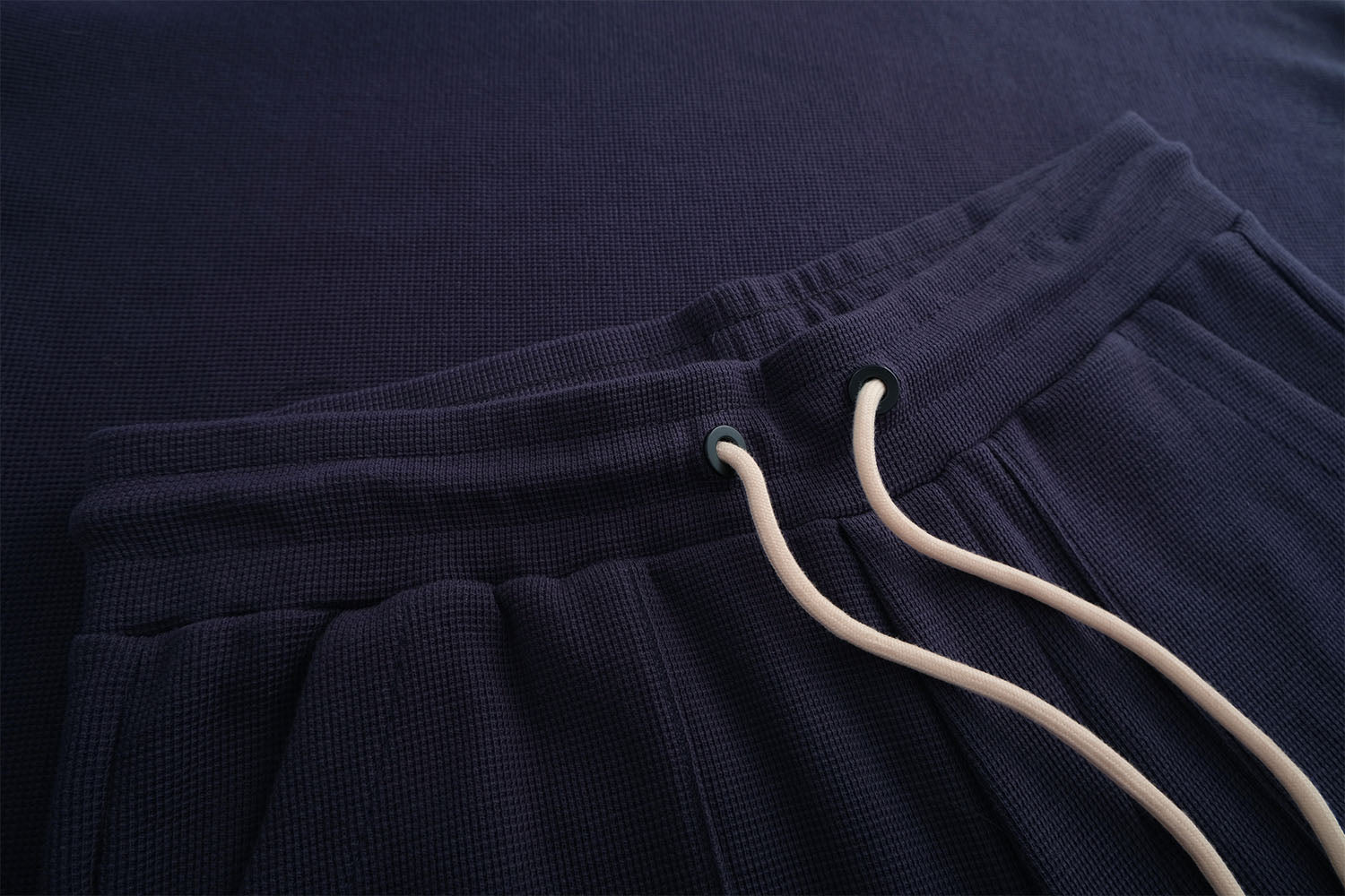 Heavyweight Knitted Cotton Waffle Sweatpant