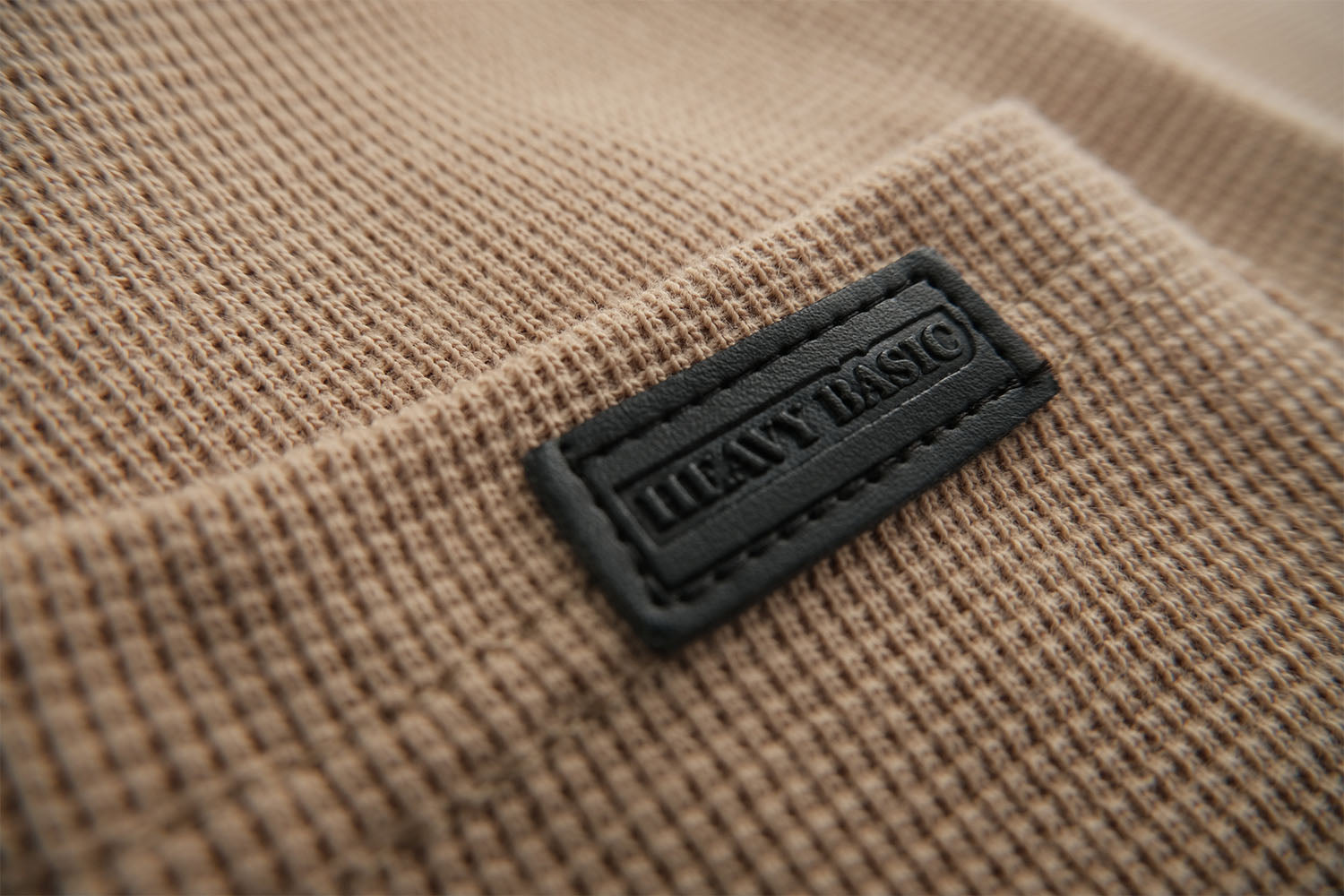 Heavyweight Knitted Cotton Waffle Sweatpant