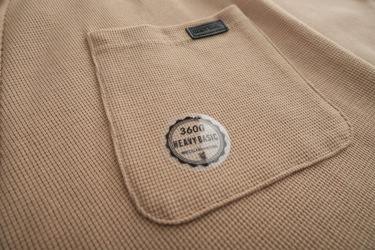 Heavyweight Knitted Cotton Waffle Sweatpant