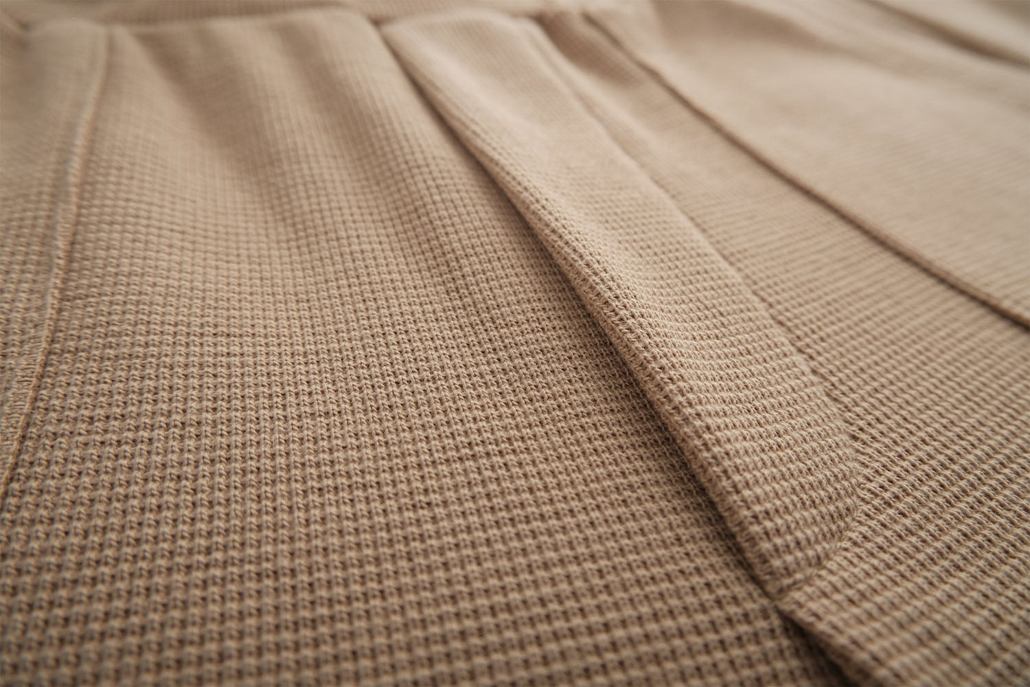 Heavyweight Knitted Cotton Waffle Sweatpant