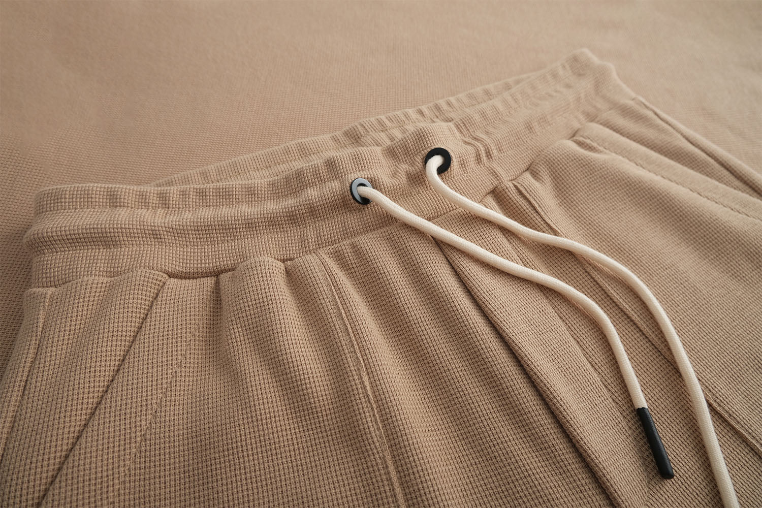 Heavyweight Knitted Cotton Waffle Sweatpant