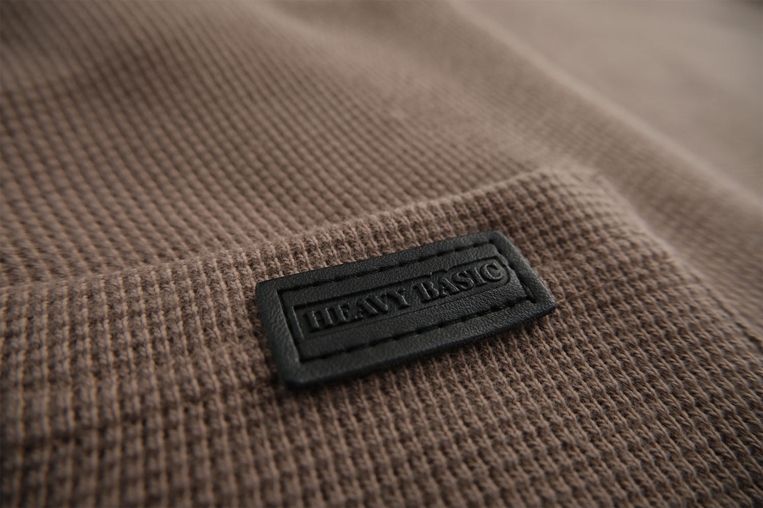 Heavyweight Knitted Cotton Waffle Sweatpant