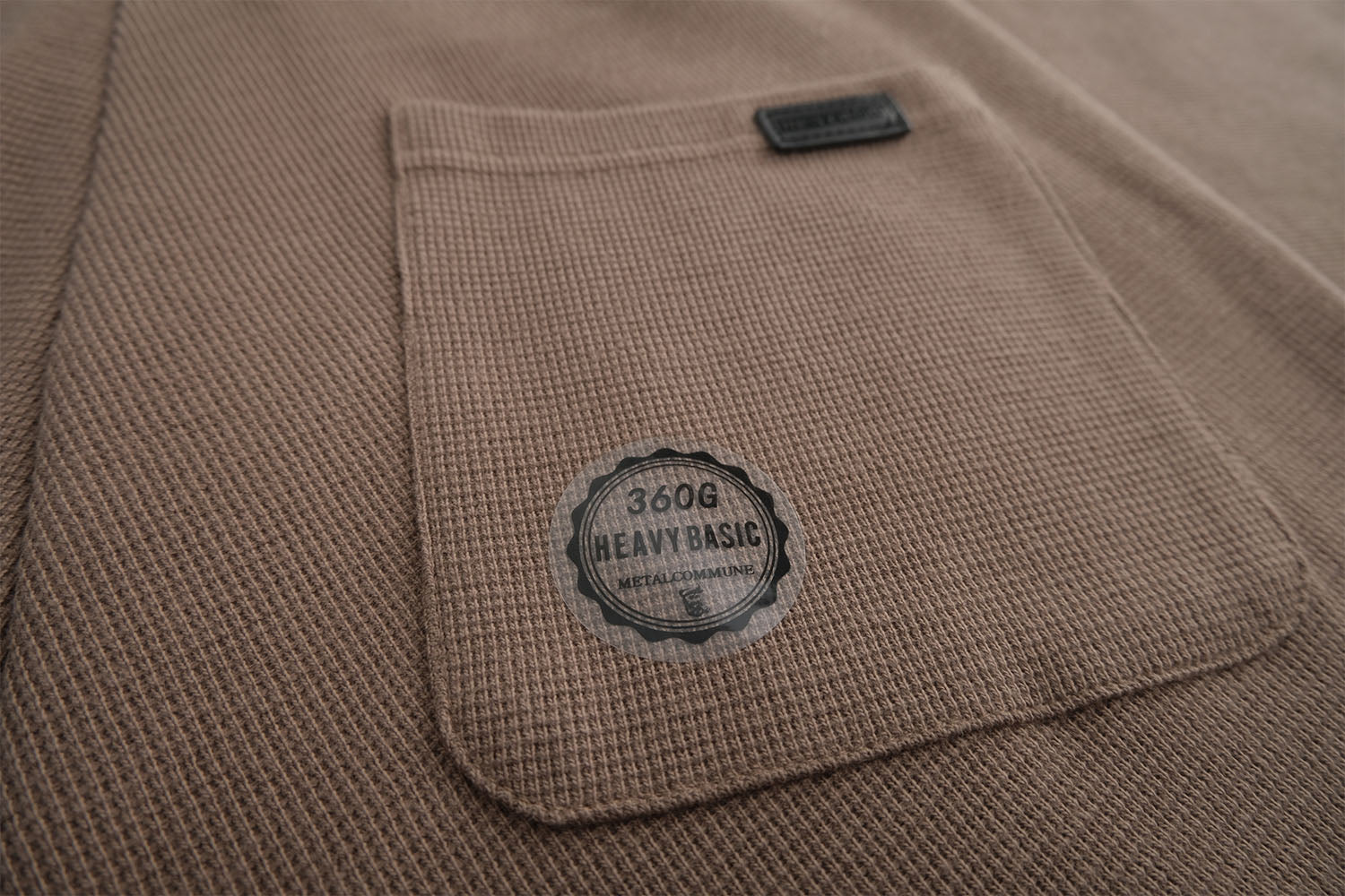 Heavyweight Knitted Cotton Waffle Sweatpant