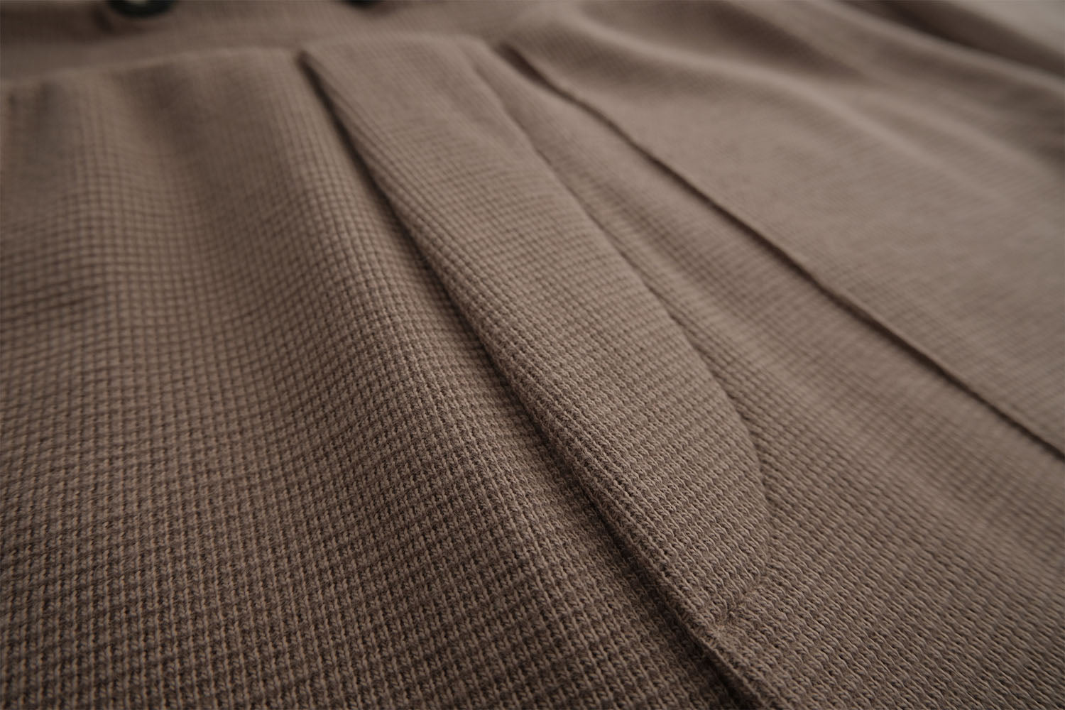 Heavyweight Knitted Cotton Waffle Sweatpant