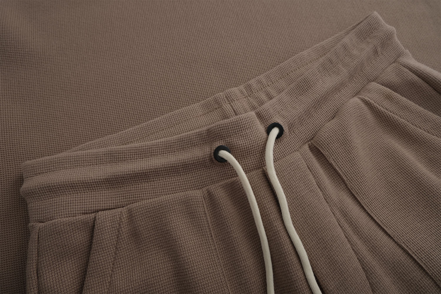 Heavyweight Knitted Cotton Waffle Sweatpant