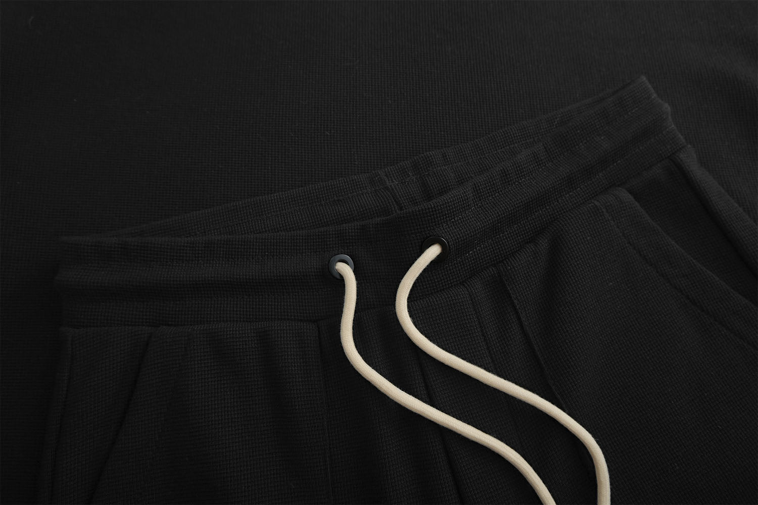 Heavyweight Knitted Cotton Waffle Sweatpant